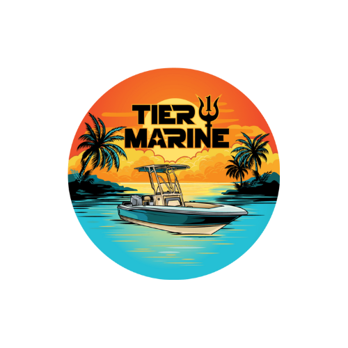 Tier 1 Marine Mini Boat Sticker - Tier 1 Marine
